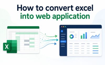 How to Convert Excel into a Web Application in 2026